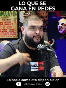 4.4M views · 95K reactions | LO QUE SE GANA EN REDES Episodio con mi carnal la @mole82 chingona plática que no se pueden perder. El Podcast “Luchando Por Tus Sueños” Te invito a suscribirte a mi canal de YouTube, el link está en mi bio   : youtube.com/@LatinLoverOficial?si=prGnHI4YVJ1RsbBe | Latin Lover Oficial | Facebook