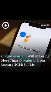 Google is ready to bring a dose of Gemini AI to Assistant which will bring a new level of interaction for the users. Here are some of the features going away #Google #GoogleAssistant #GeminIAI | News18 | Facebook