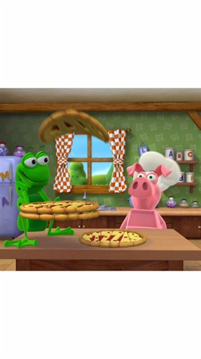 Pizzas! #yummyfood #wordworld | WordWorld