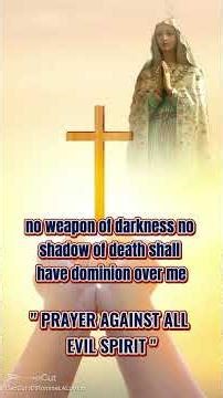 Great Prayer against evil 😈 spirit #youtubeshorts #shorts #shortvideo #viral #fyp