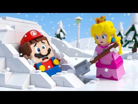 Lego Mario Couldn’t Escape…Princess Did the Impossible! 🤯👑#legomario