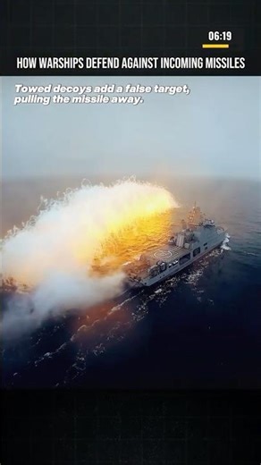 How Warships Defend Against Incoming Missiles