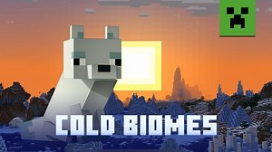 Minecraft 'The Great Wild | Cold Biomes' video feature