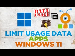 How to Limit the Background Data Usage of the System and Apps On Windows 11