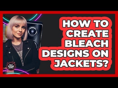 How To Create Bleach Designs On Jackets?