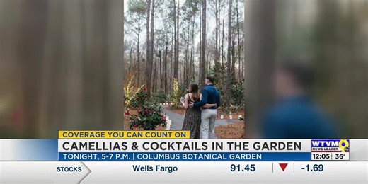 'Camellias and Cocktails' at Columbus Botanical Garden