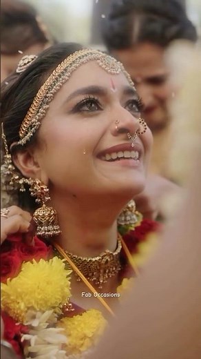 Keerthy Suresh & Antony Thattil Wedding | South Indian Bride | South Indian Wedding | Wedding Saree