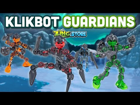 NEW Klikbot Guardians! Klikbot Series 3 out now on the Zing Store!