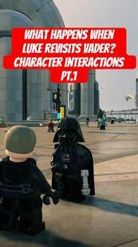 What happens when Luke revisits Darth Vader? Character interactions pt.1