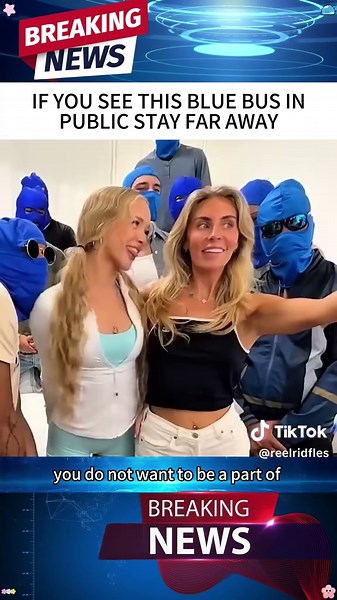 Avoid the Blue Bus: Important Safety Alert