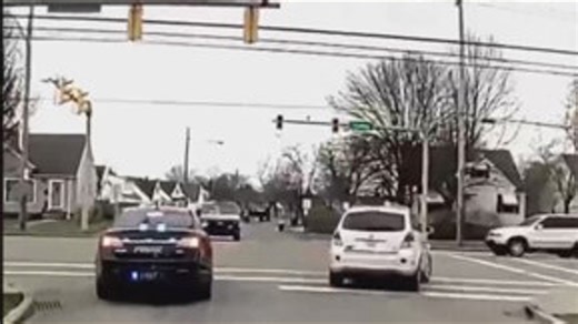 Garfield Heights police use grappler to stop suspect