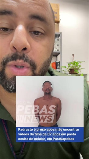 Uma ação rápida da Polícia Militar resultou na prisão de Jhone Oliveira Mota, de 24 anos, na tarde desta segunda-feira (09). O suspeito é acusado de crime previsto no Estatuto da Criança e do Adolescente (ECA), após ser flagrado com registros de vídeo contendo atos de 4bus0 s3xu4l contra sua ex-enteada, uma criança de apenas 7 anos. O caso chegou ao conhecimento das autoridades por volta das 12h, quando a mãe da vítima, acionou a guarnição de serviço. Segundo o relato da mãe, ela teve acesso ao 