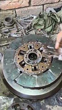 Part 24 Clutch Plate Restoration ProcessFrom Rusty to Brand New