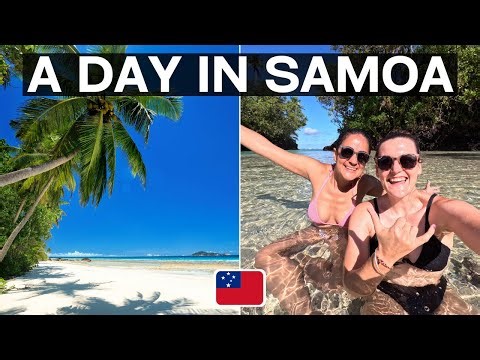 Vavau Beach SAMOA + Snorkelling the Palolo Deep Marine Reserve 🇼🇸