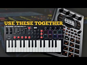 M-Audio Oxygen Pro Mini 32 & Roland SP-404 MKII
