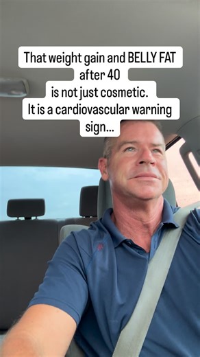 Coach Cliff Latham | Exercise Physiologist | That weight gain after 40 is not just cosmetic. It is a cardiovascular warning sign. And during the holidays, the risk quietly climbs even... | Instagram