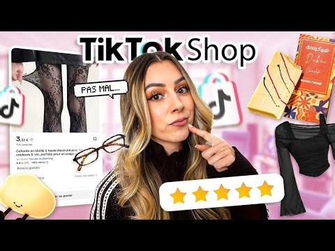 TIKTOK SHOP : j’achète les produits LES MIEUX NOTÉS ⭐️🛍️