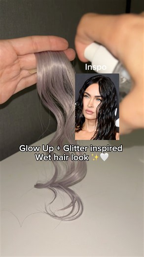 Wet hair inspired look ✨💧 Pallure Glow Up Oil Mist