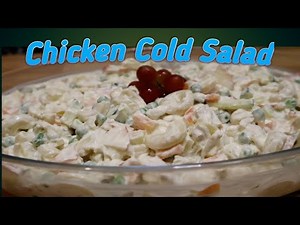 Chicken Cold Salad |Cold Pasta Salad | Chicken salad recipe | How to make cold salad at home