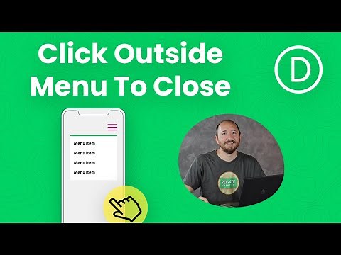 How To Close The Divi Mobile Menu By Clicking Outside The Dropdown