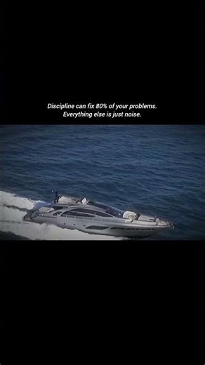 Discipline fixes 80% 🧠 #ToxicMotivation #RichMindset #SelfDiscipline #Shorts