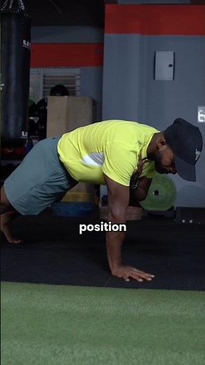 how to do High Plank Shoulder Taps 🔥