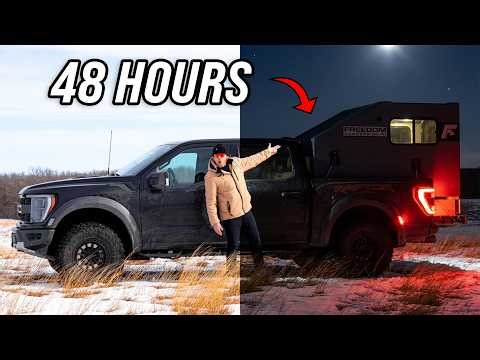 48 Hour Truck Camper Challenge