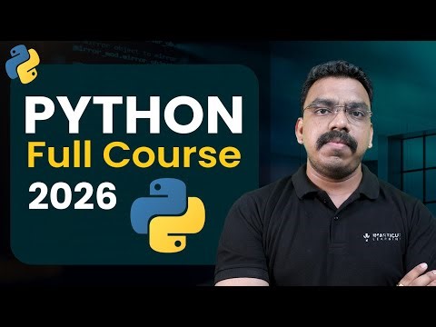FREE Python Full Course 2026 | Loop, OOPs & Visualisation