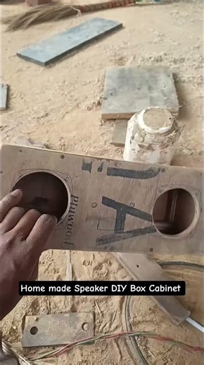 DIY Speaker Box Cabinet at how to make box and amplifier#sikhofree #sikhoaapse #income