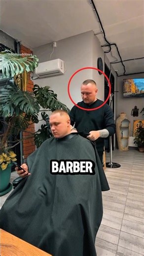 He Cut More Than Just Hair!? 😳 #shorts