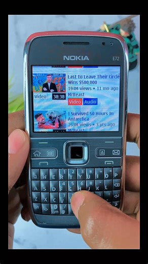 YouTube on Nokia E72 | 2009