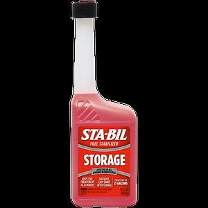 STA-BIL Storage Fuel Stabilizer for Gasoline Engines, 10 Fluid Ounces (22311) Treats 25 Gallons.