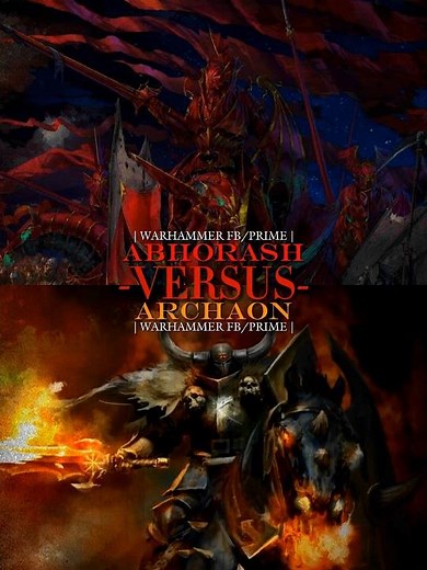 Archaon vs Abhorash #edit #warhammer #1v1 #1vs1 #music