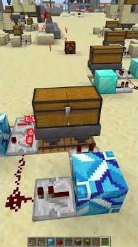 50/50 Hopper Splitter V2 | #shorts #minecraft #minecrafttutorial