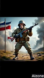 Monkey in Military Uniform
