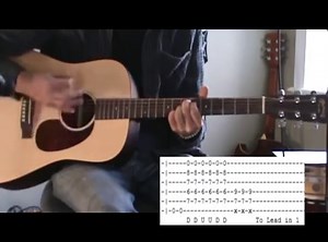 Jimi Hendrix Hey Joe Acoustic Guitar Lesson - Tab