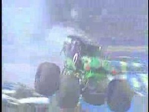 Monster Jam - Adam Anderson - Grave Diggeer Monster Truck Freestyles In Atlanta - 2007