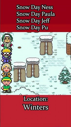 Snow Day Costume Set Location in Mother 2 Deluxe 3.0
