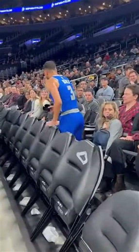 Basketball Court Proposal! He Jumps the Seats and Pops the Question in Front of the Entire Arena!