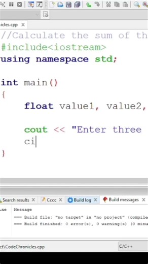 C++ code #lofi #cpp #programming #codeblocks