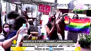 In a first for #Mexico, two transgender women are all set to sit in the lower house of the Congress. Maria Garcia and Salma Luevano vow to combat hate crimes against the country's LGBTQ community. | WION | Facebook