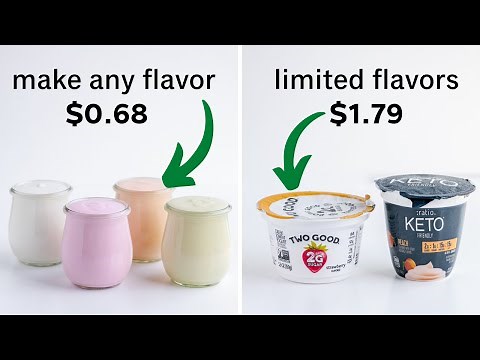 Homemade Low Carb Yogurt - Better than store bought