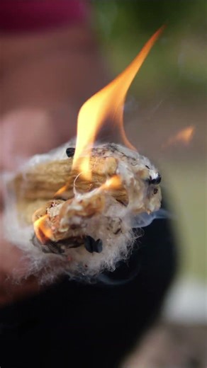 This Falling Fruit Makes the Perfect Fire Starter in Windy Fields!