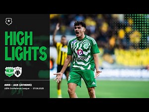 HIGHLIGHTS: Aris Limassol vs AEK Athens | UECL Q3