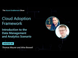 Introduction to the Data Management and Analytics Scenario