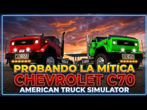 ¿LA MEJOR CLÁSICA? 🚛 Probando la Mítica Chevrolet C70 en ATS | ¡Pura Potencia!