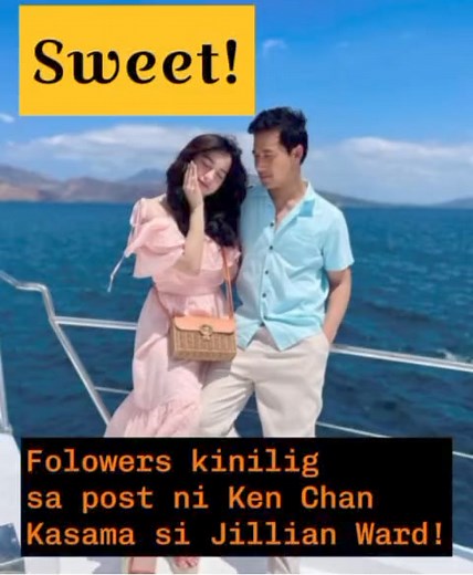 Viral Ngayon Ang post ng aktor na si Ken Chan sa Instagram! Mga netizens at followers kinilig sa post ni Ken Chan Kasama si Jillian Ward! #KenChan #JillianWard #AbotKamayNaPangarap #kenchaninstagram #fbreelsfypシ゚viralfbreelsfypシ゚viral #fbreelsfypシ゚viralシ #fbreelsfypシ゚viral #fbreelsviral #reelsviralシ | Brendzkie blog