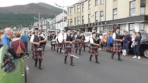 The Ulster Pipe Band Championships Newcastle " Street Parade " Clip 2 2019. | We Love Pipe Bands