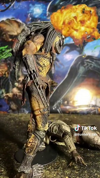 Wolf Predator Stop Motion Animation Comedy Fight Scene