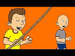 Caillou gives Classic Caillou a punishment day/ungrounded